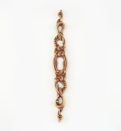 Lee Valley Escutcheons>Louis XV Vertical Escutcheons