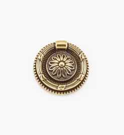 Lee Valley Pulls>Louis XVI Plated Ring Pulls