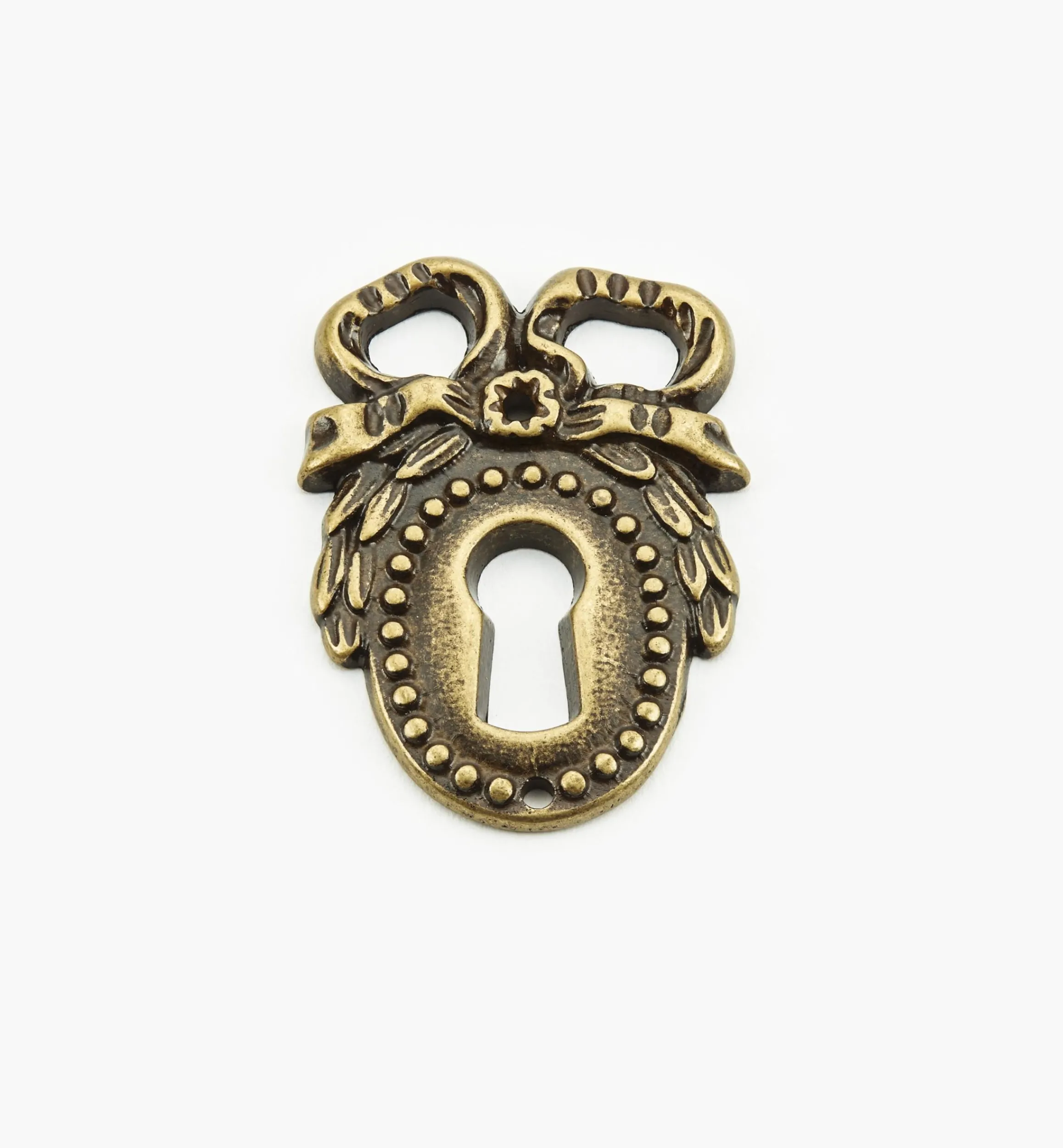 Lee Valley Escutcheons>Louis XVI Ribbon Vertical Escutcheon