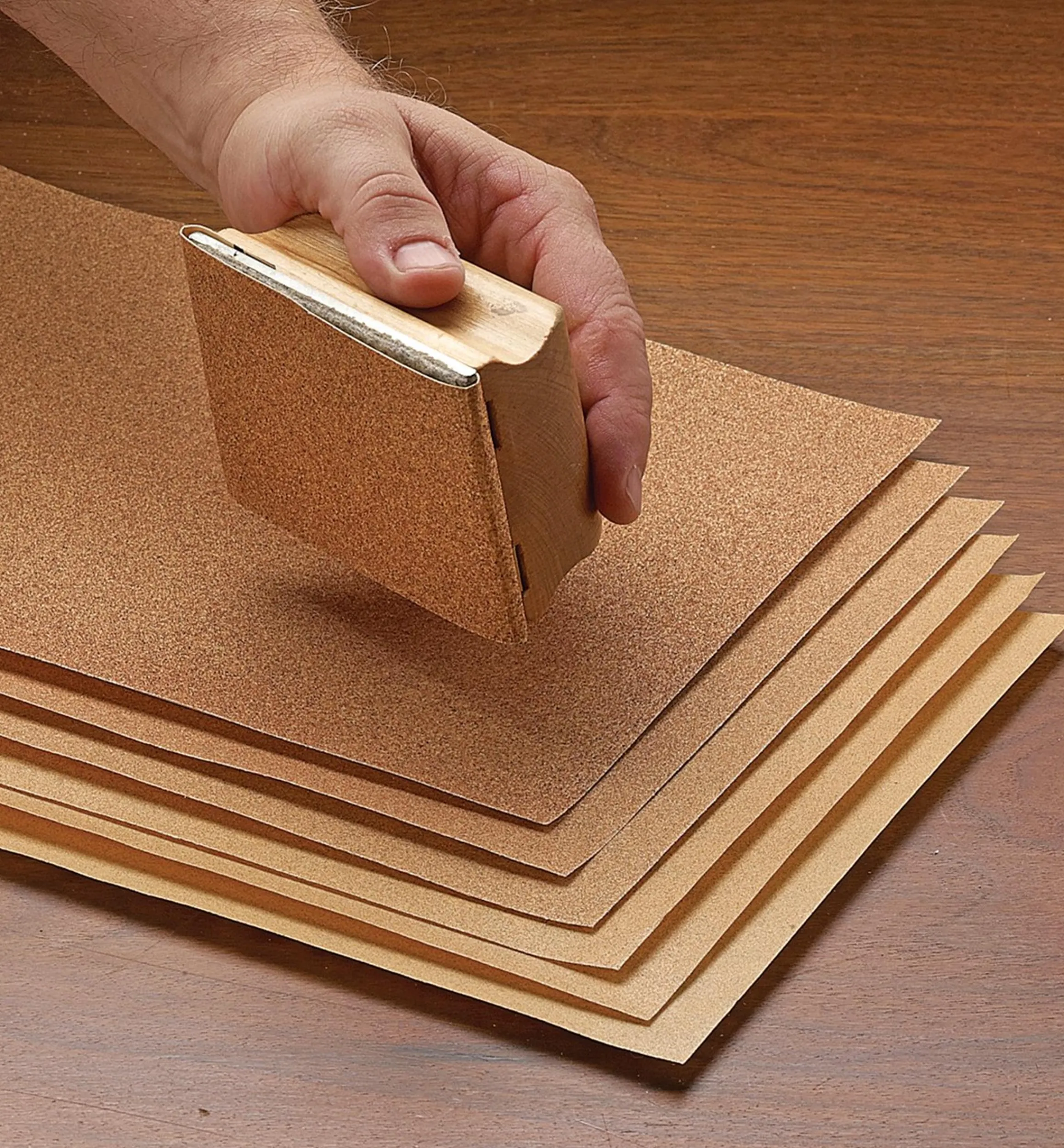 Lee Valley Supplies>3M Garnet Sandpaper