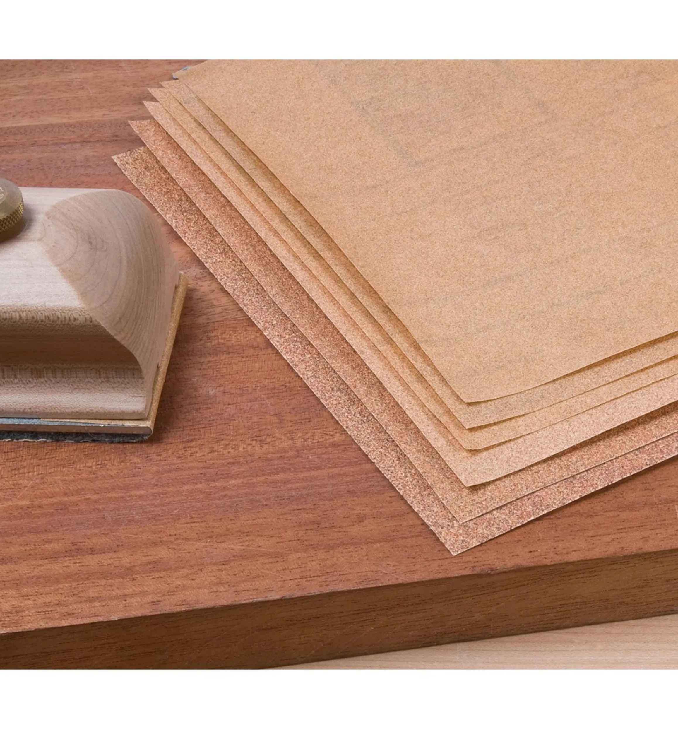 Lee Valley Supplies>3M Garnet Sandpaper