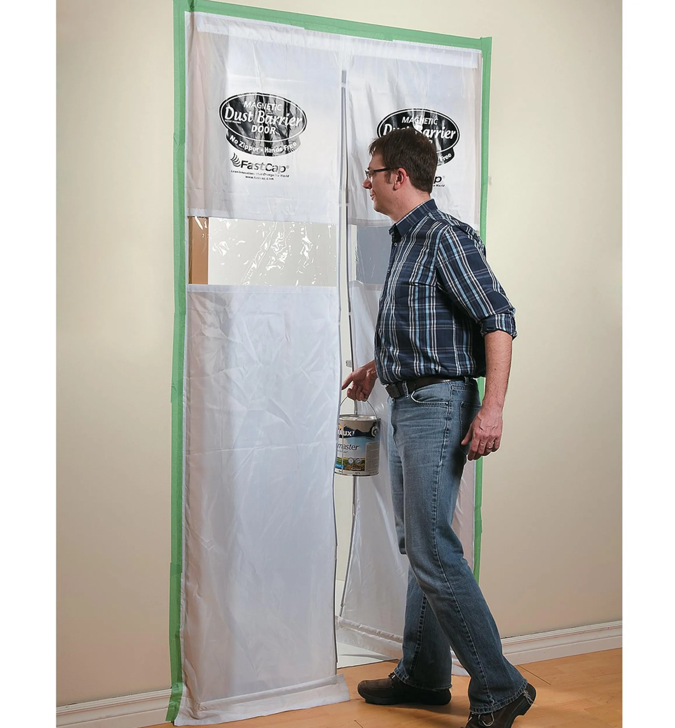 Lee Valley Home Maintenance>Magnetic Dust-Barrier Door