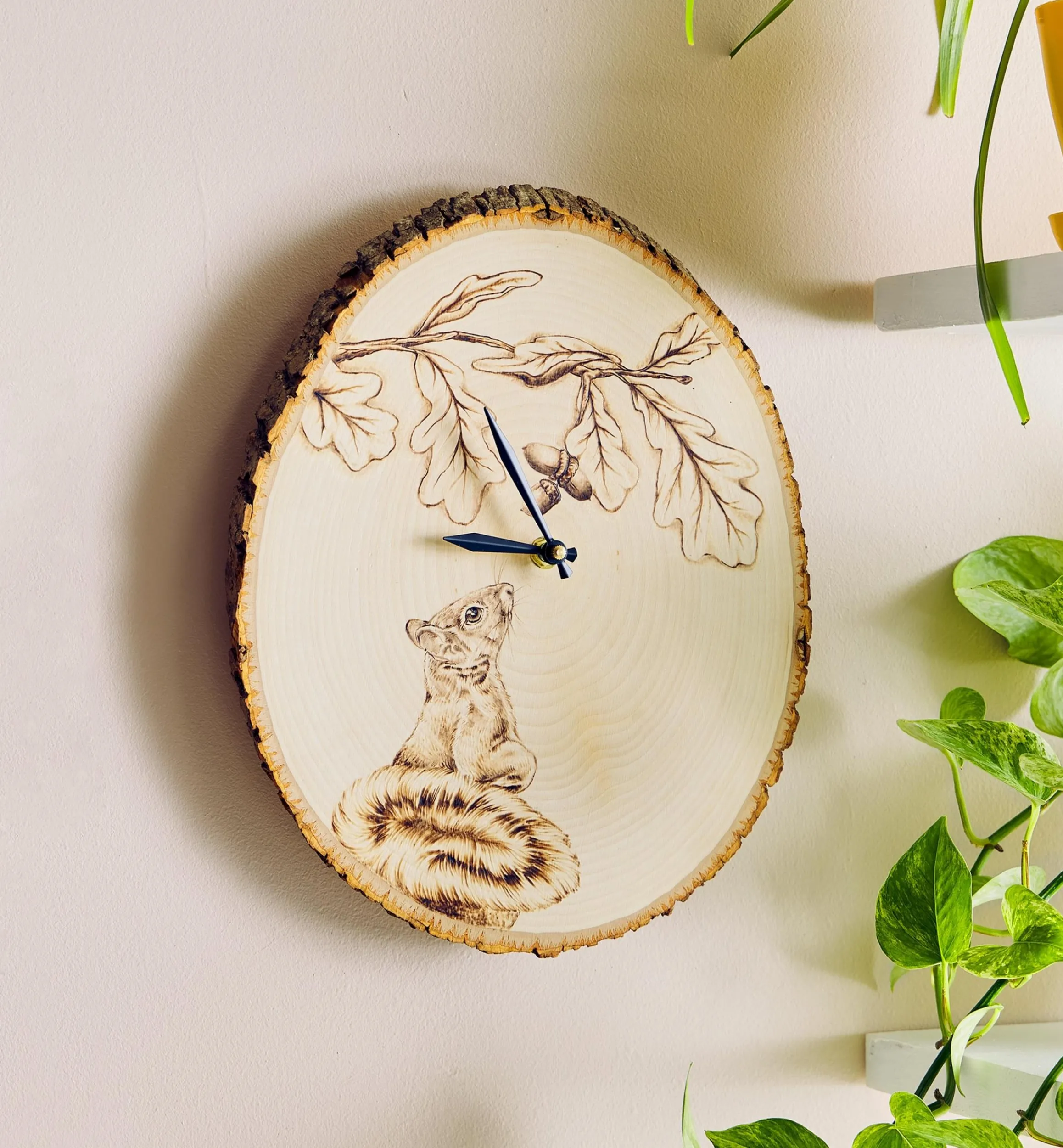 Lee Valley Supplies>Make It Yourself Pyrography Clock & Coasters Kit