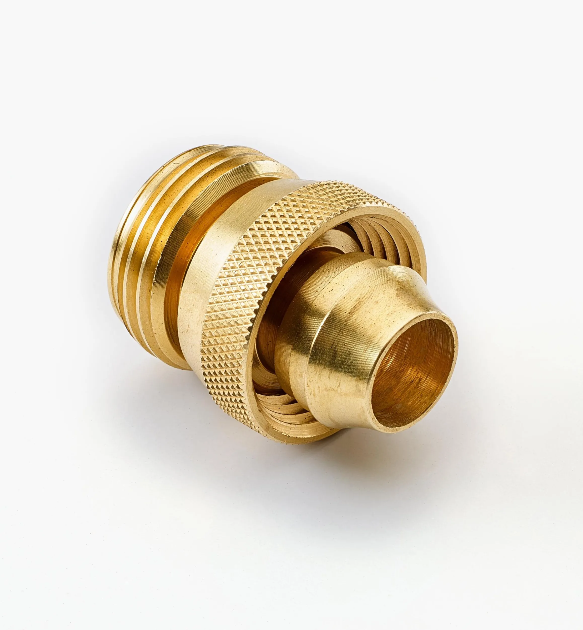 Lee Valley Hoses & Accessories>Male Brass Hose Coupler