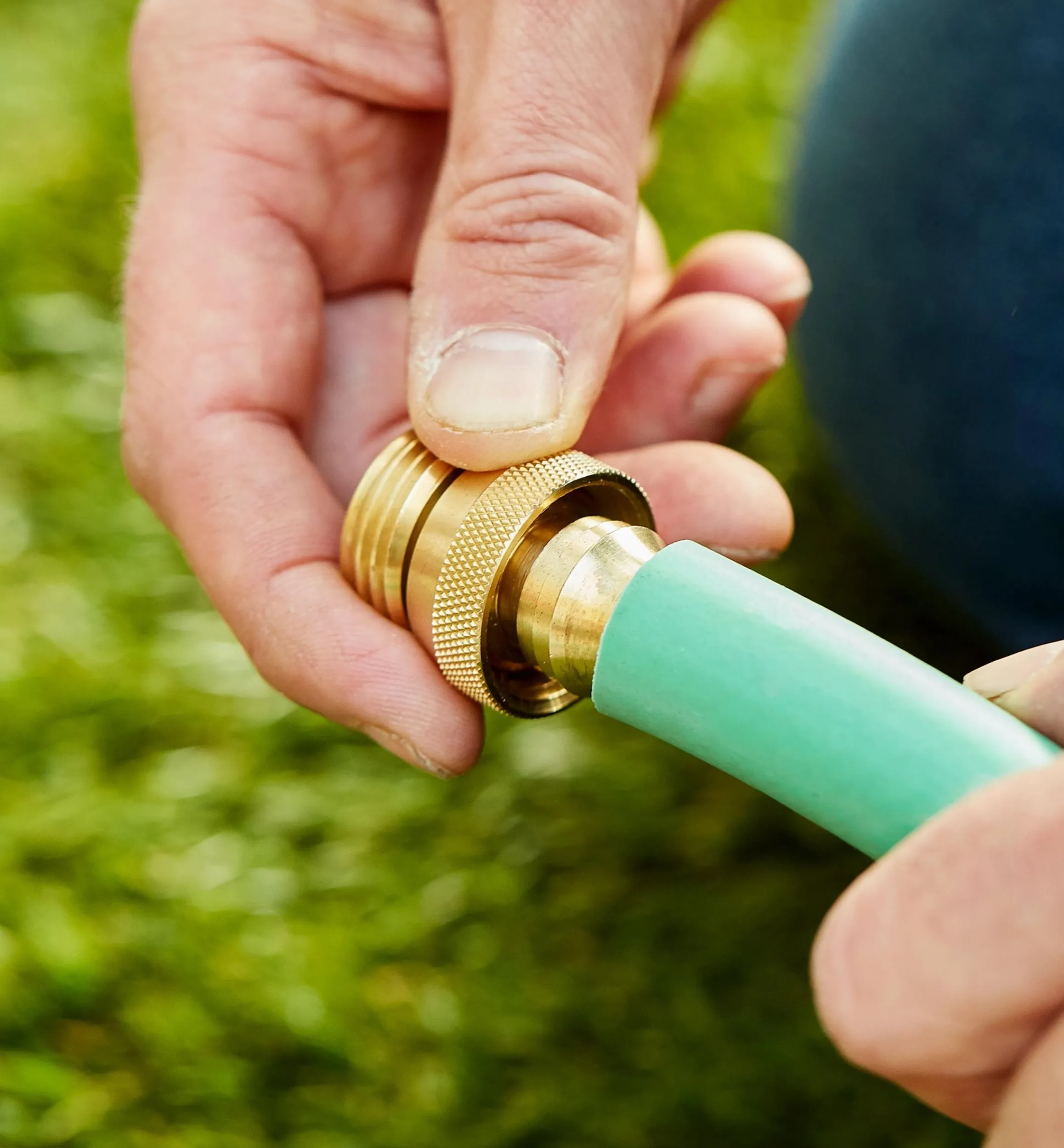 Lee Valley Hoses & Accessories>Male Brass Hose Coupler