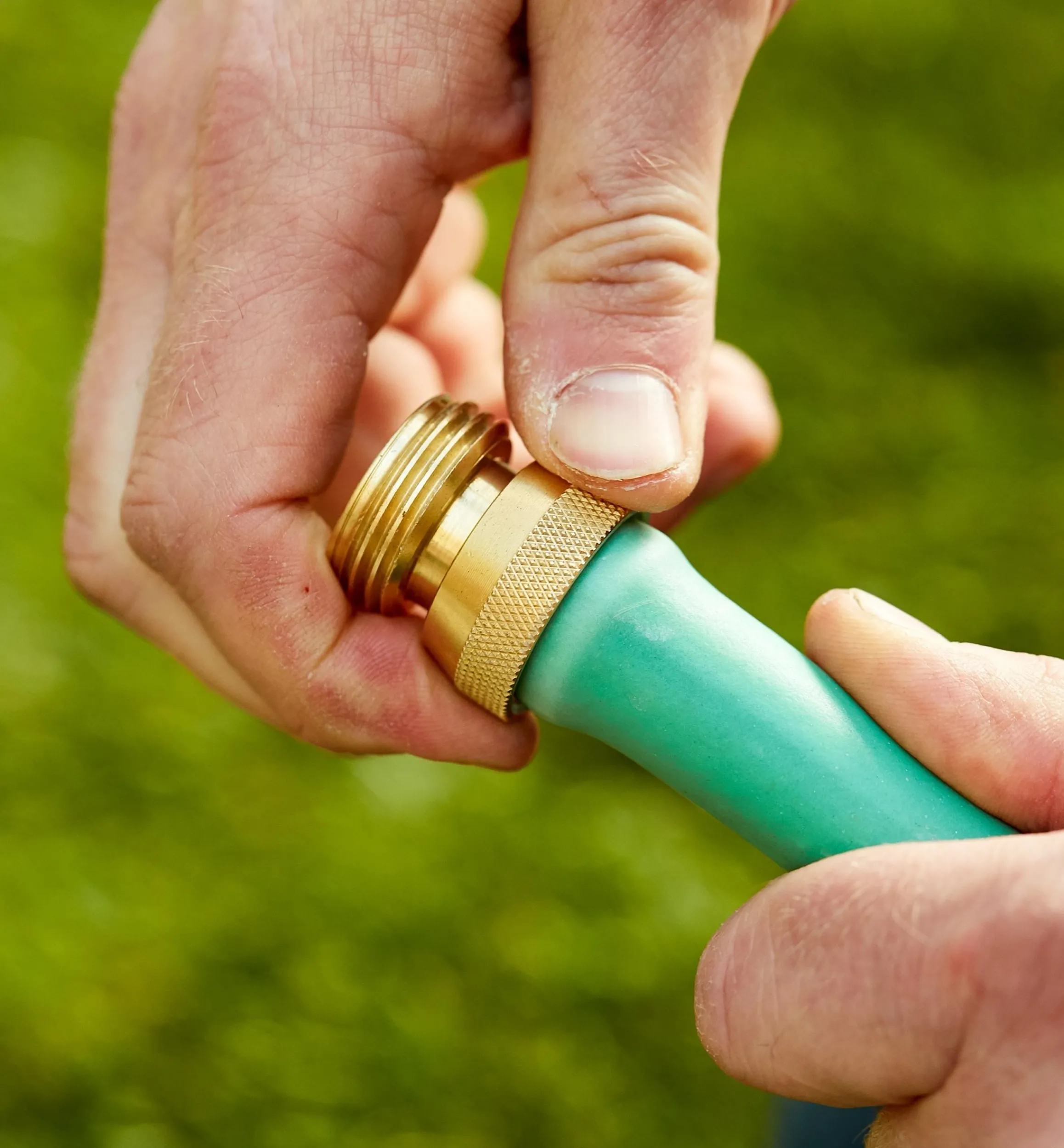 Lee Valley Hoses & Accessories>Male Brass Hose Coupler