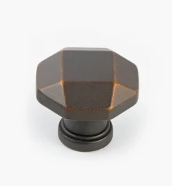Lee Valley Knobs>Menlo Park Faceted Knob