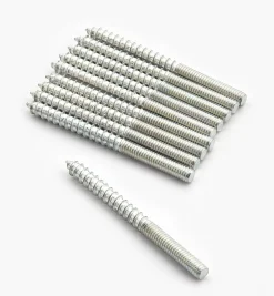 Lee Valley Fasteners>Metric Hanger Bolts (M4 Thread)