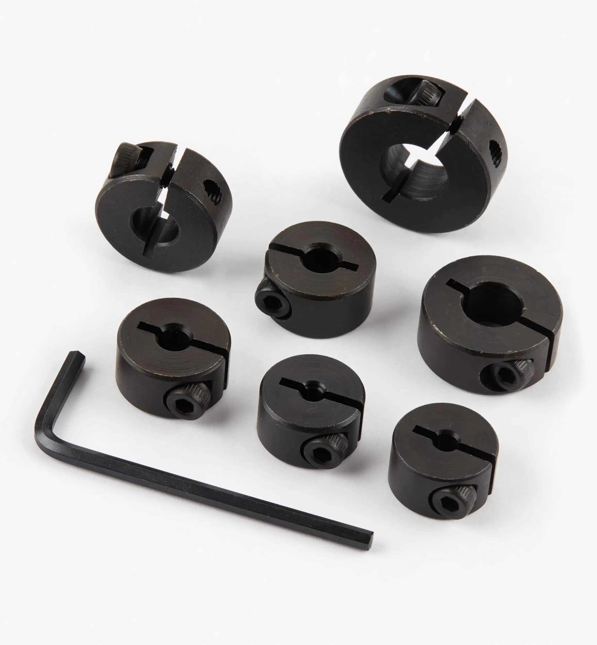 Lee Valley Power Tool Accessories>Metric Split Depth Collars For Drills