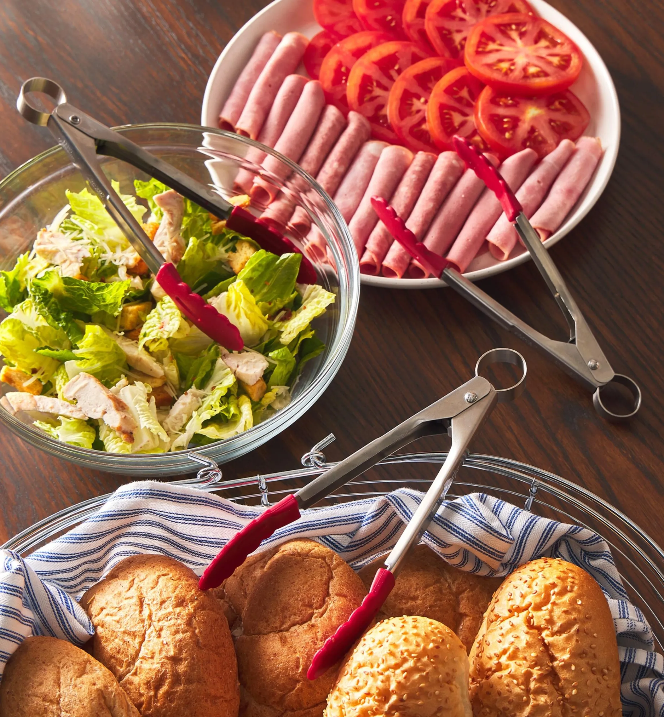 Lee Valley Cooking Utensils>Mini Locking Tongs