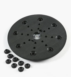 Lee Valley Supplies>Mirka 9" Backing Pad 25H Grip For LEROS Sander