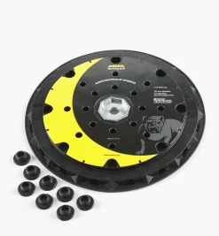 Lee Valley Supplies>Mirka 9" Backing Pad 25H Grip For LEROS Sander