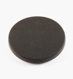 Lee Valley Supplies>Mirka 6" Black Flat-Faced Foam Polishing Pad