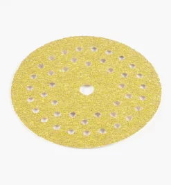 Lee Valley Supplies>Mirka 5" 42-Hole Gold Multifit Grip Discs
