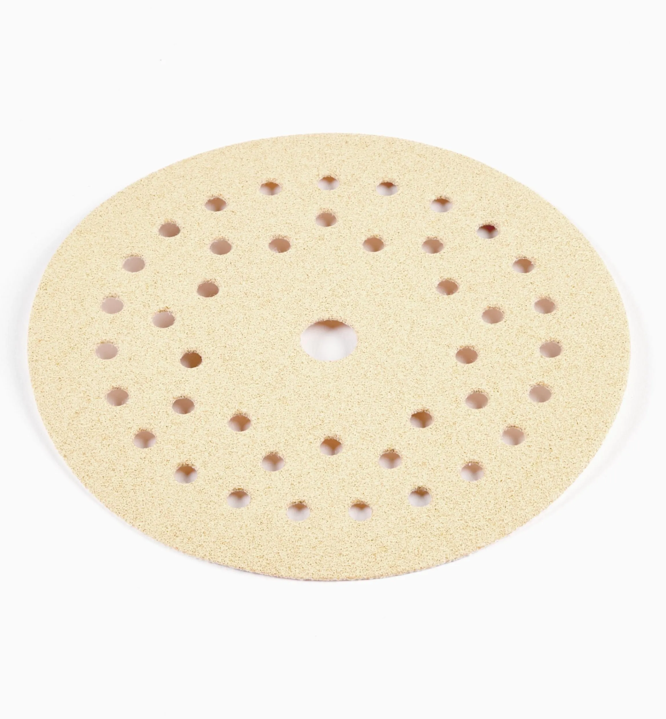 Lee Valley Supplies>Mirka 5" 42-Hole Gold Multifit Grip Discs