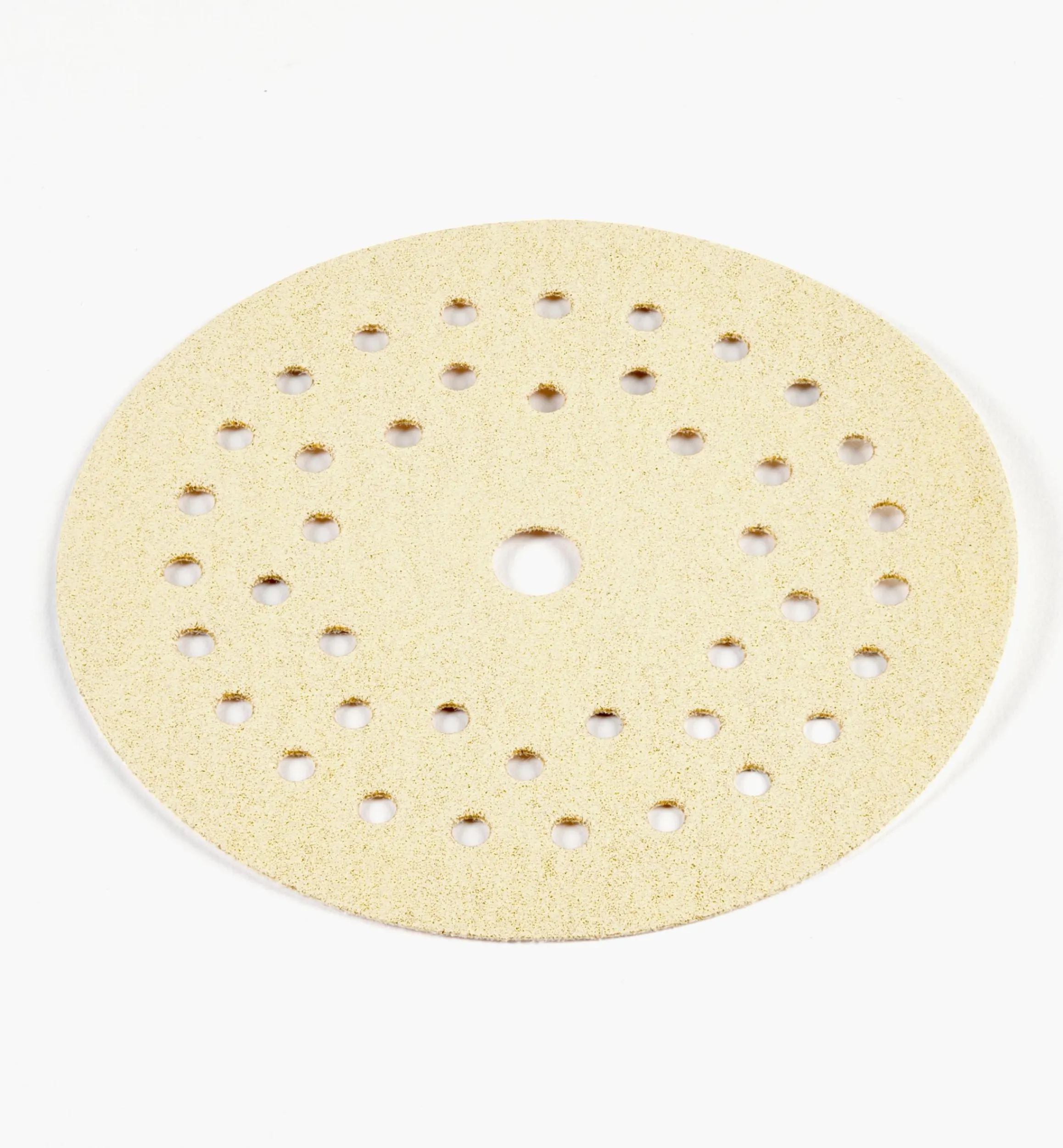 Lee Valley Supplies>Mirka 5" 42-Hole Gold Multifit Grip Discs