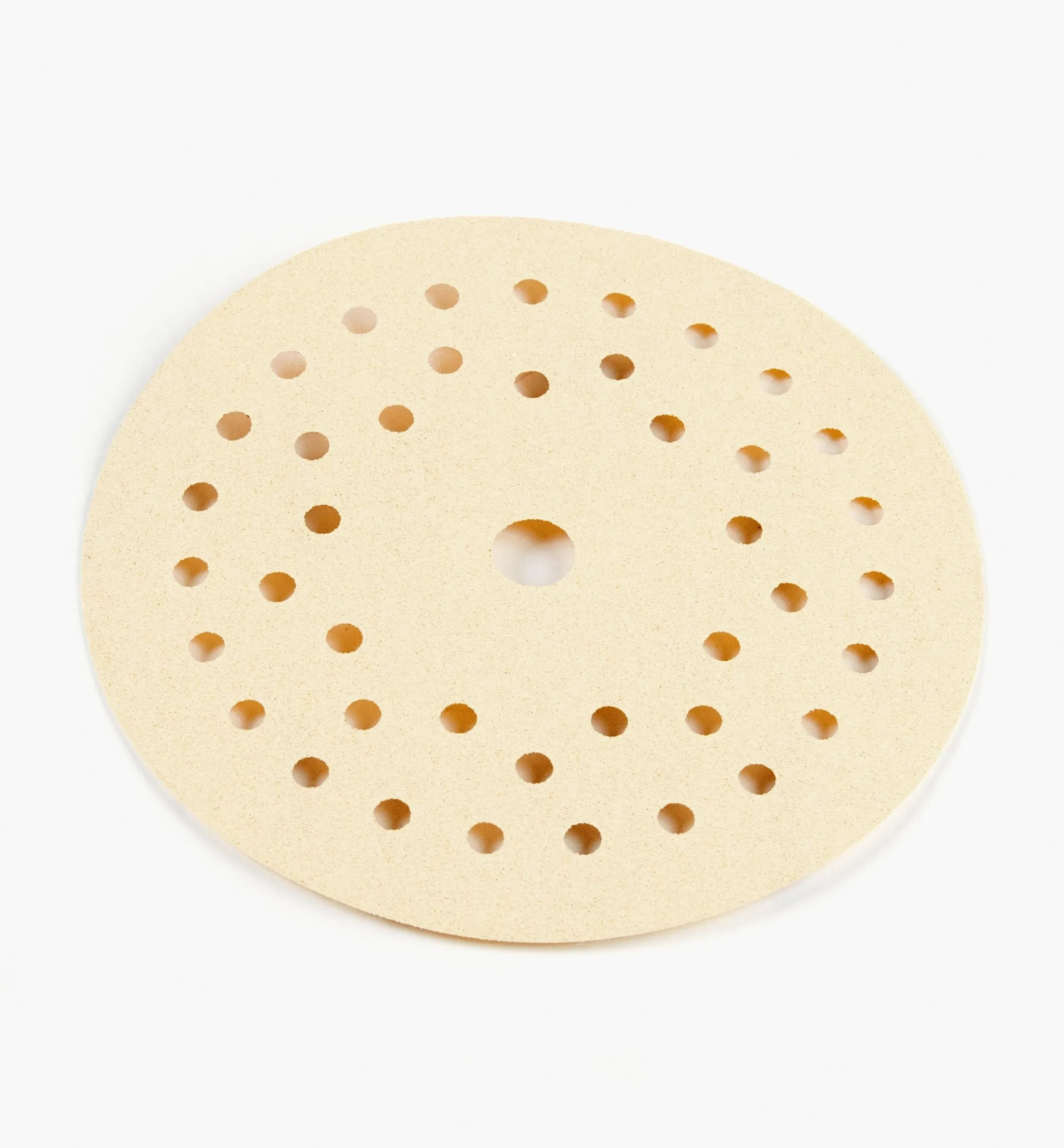 Lee Valley Supplies>Mirka 5" 42-Hole Gold Multifit Grip Discs