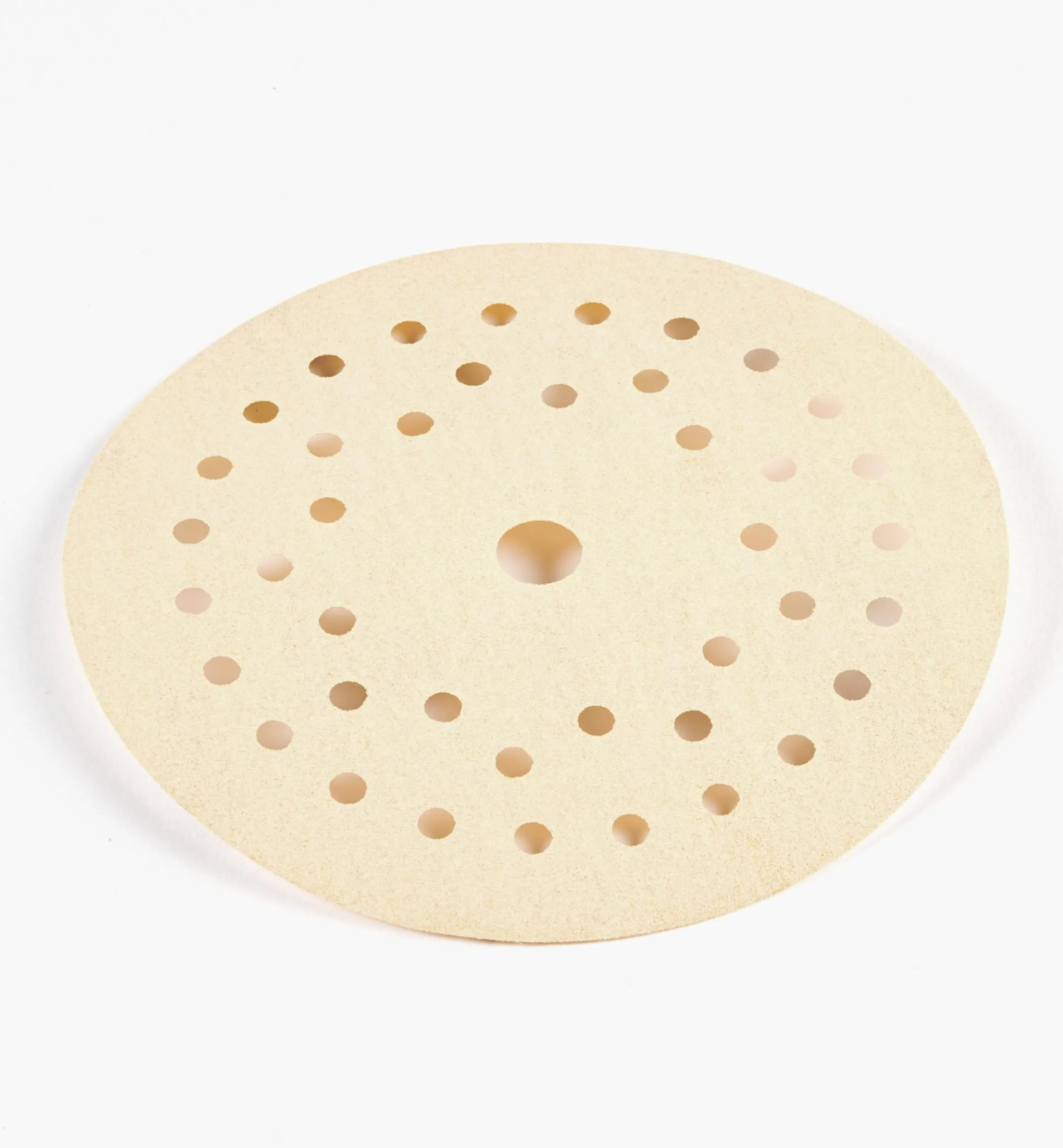Lee Valley Supplies>Mirka 5" 42-Hole Gold Multifit Grip Discs