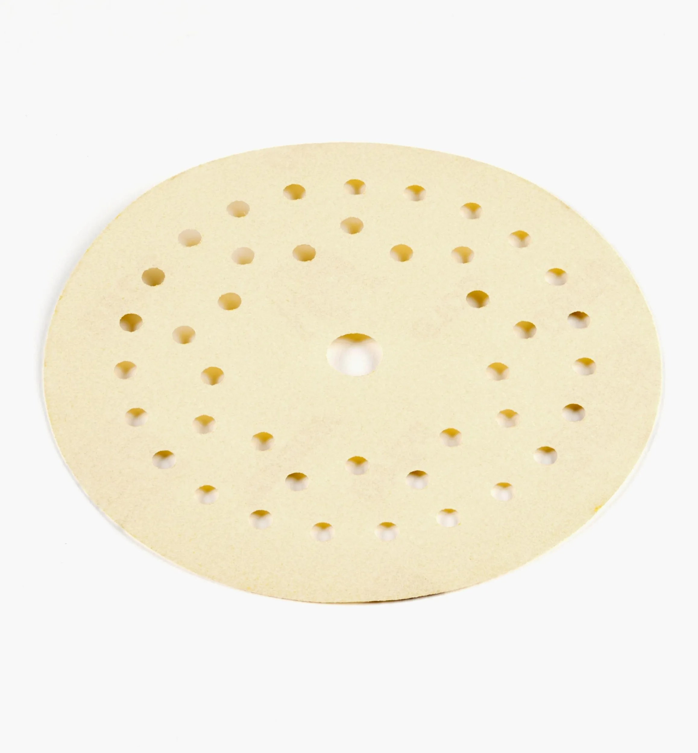 Lee Valley Supplies>Mirka 5" 42-Hole Gold Multifit Grip Discs