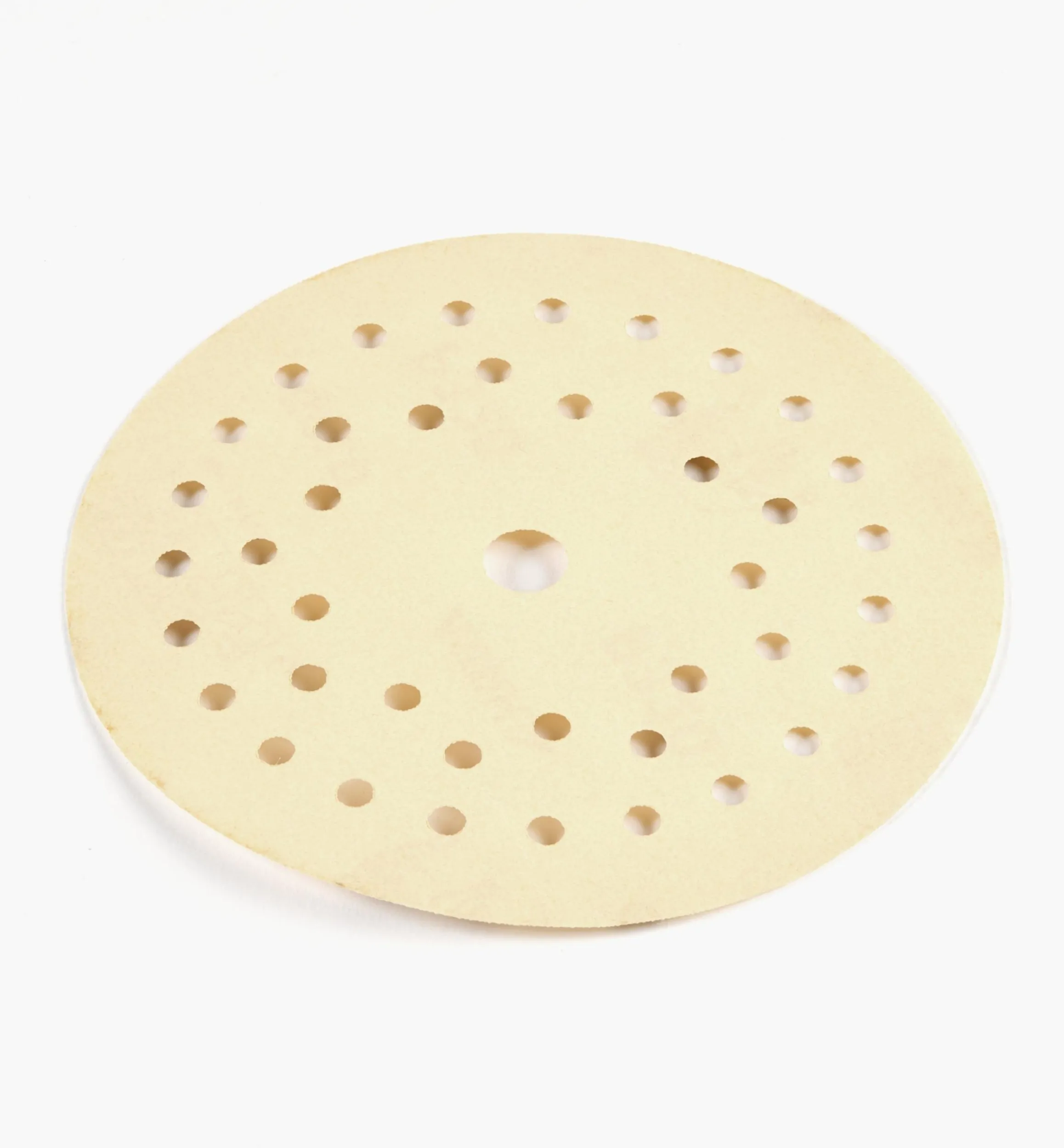Lee Valley Supplies>Mirka 5" 42-Hole Gold Multifit Grip Discs