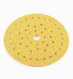 Lee Valley Supplies>Mirka 6" 50-Hole Gold Multifit Grip Discs