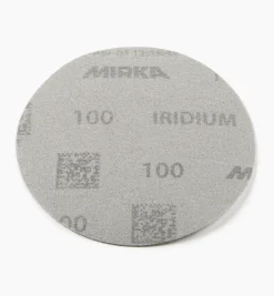 Lee Valley Supplies>Mirka 5" No-Hole Iridium Grip Discs