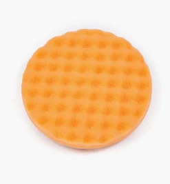 Lee Valley Supplies>Mirka 6" Orange Waffle-Faced Foam Polishing Pad