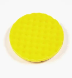 Lee Valley Supplies>Mirka 6" Yellow Waffle Foam Pad