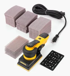 Lee Valley Power Tools>Mirka DEOS 3" × 5" Abranet Ace Kit