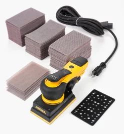 Lee Valley Power Tools>Mirka DEOS 3" × 5" Abranet Kit