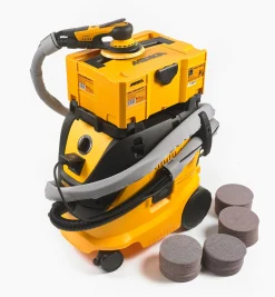 Lee Valley Power Tools>Mirka DEROS 6"/2.5mm Electric Sander & Dust Collector Kits
