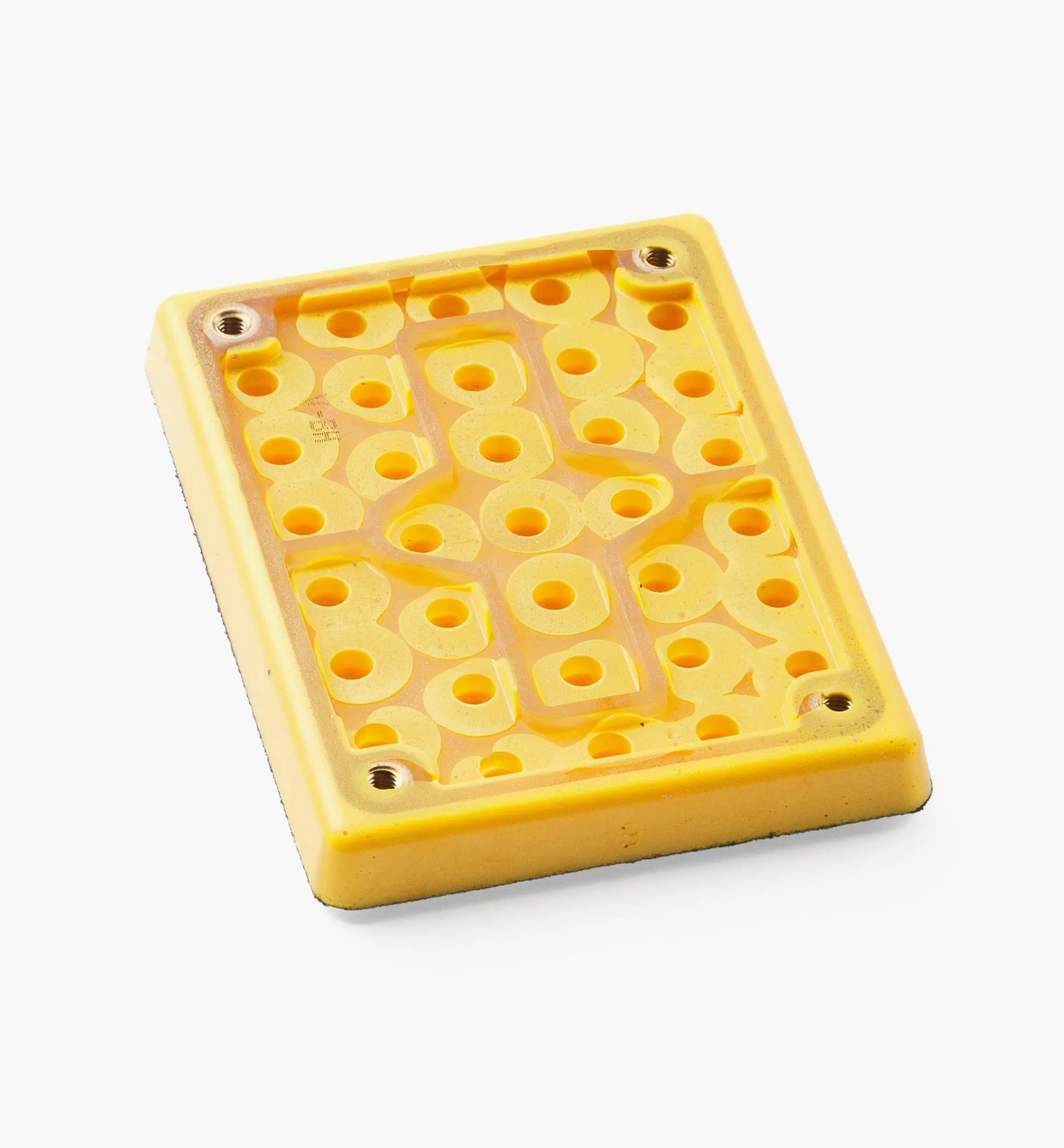 Lee Valley Supplies>Mirka Grip-Faced Backing Pad For 3" × 4" SGV Pneumatic Sanders