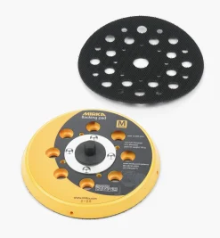 Lee Valley Supplies>Mirka 28-Hole 5" Grip-Faced Net Pad