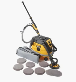 Lee Valley Power Tools>Mirka LEROS Long-Reach Sander & Dust Collector Kits