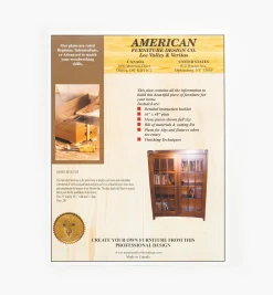Lee Valley Plans>Mission Bookcase Plan