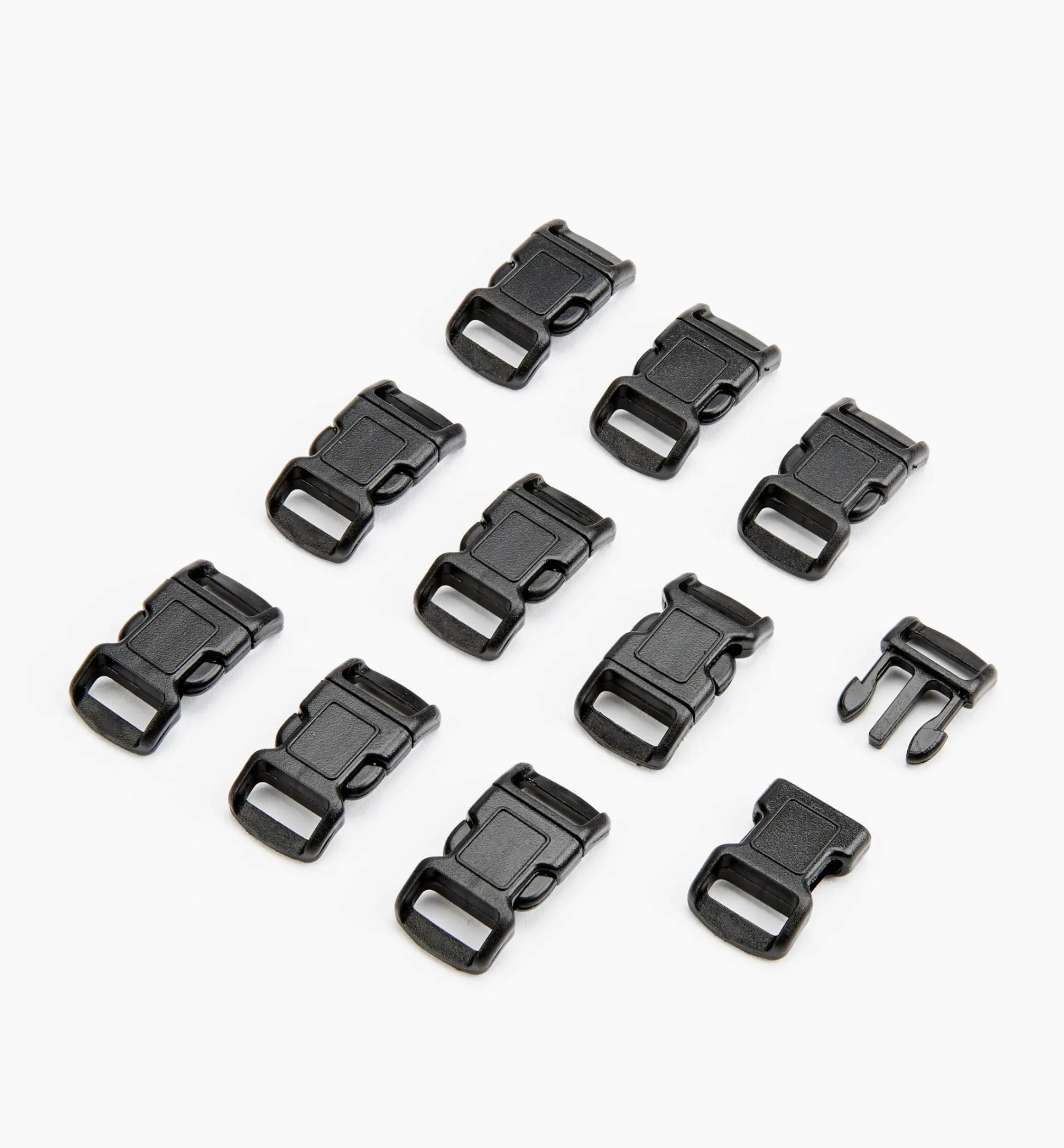 Lee Valley Project Supplies>10mm Quick-Release Buckles For Paracord