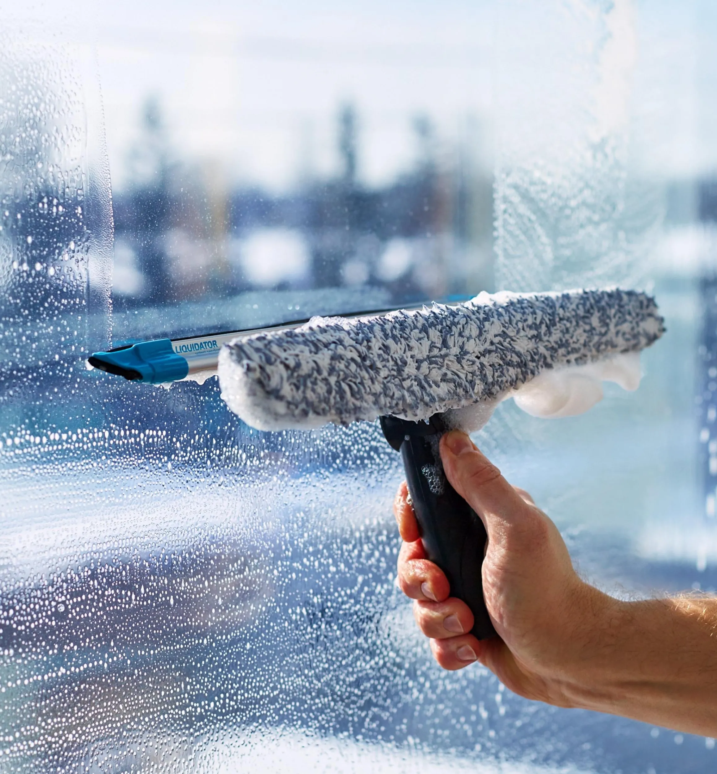 Lee Valley Window Washing>Moerman Dual-Head Window-Washing Tool