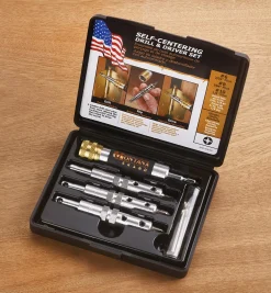 Lee Valley Power Tool Accessories>Montana Brand Self-Centering Drill & Driver Bit Set