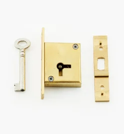 Lee Valley Locks>Mortise Sliding Door Locks