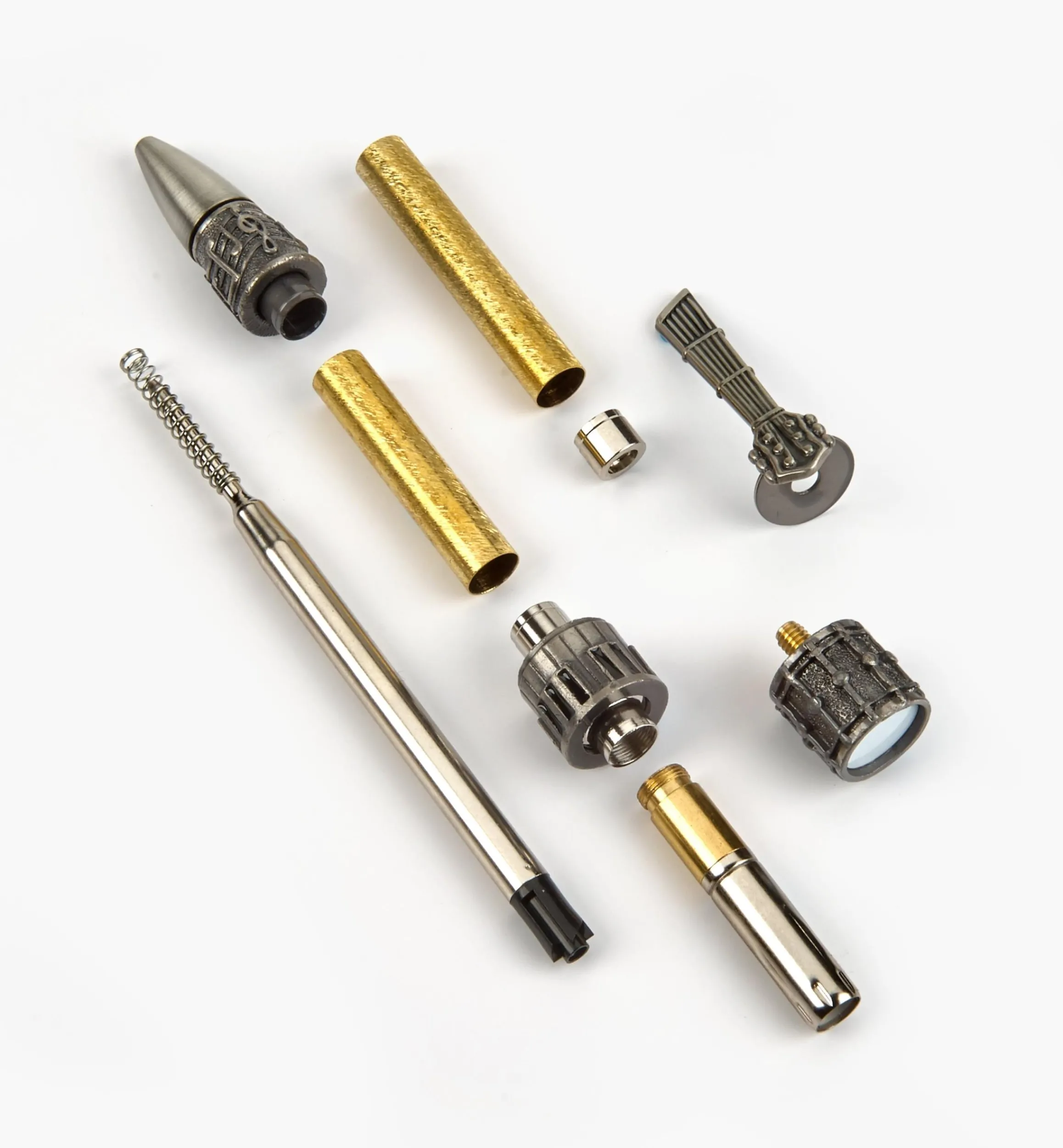 Lee Valley Project Supplies>Music Ballpoint Twist Pen Hardware