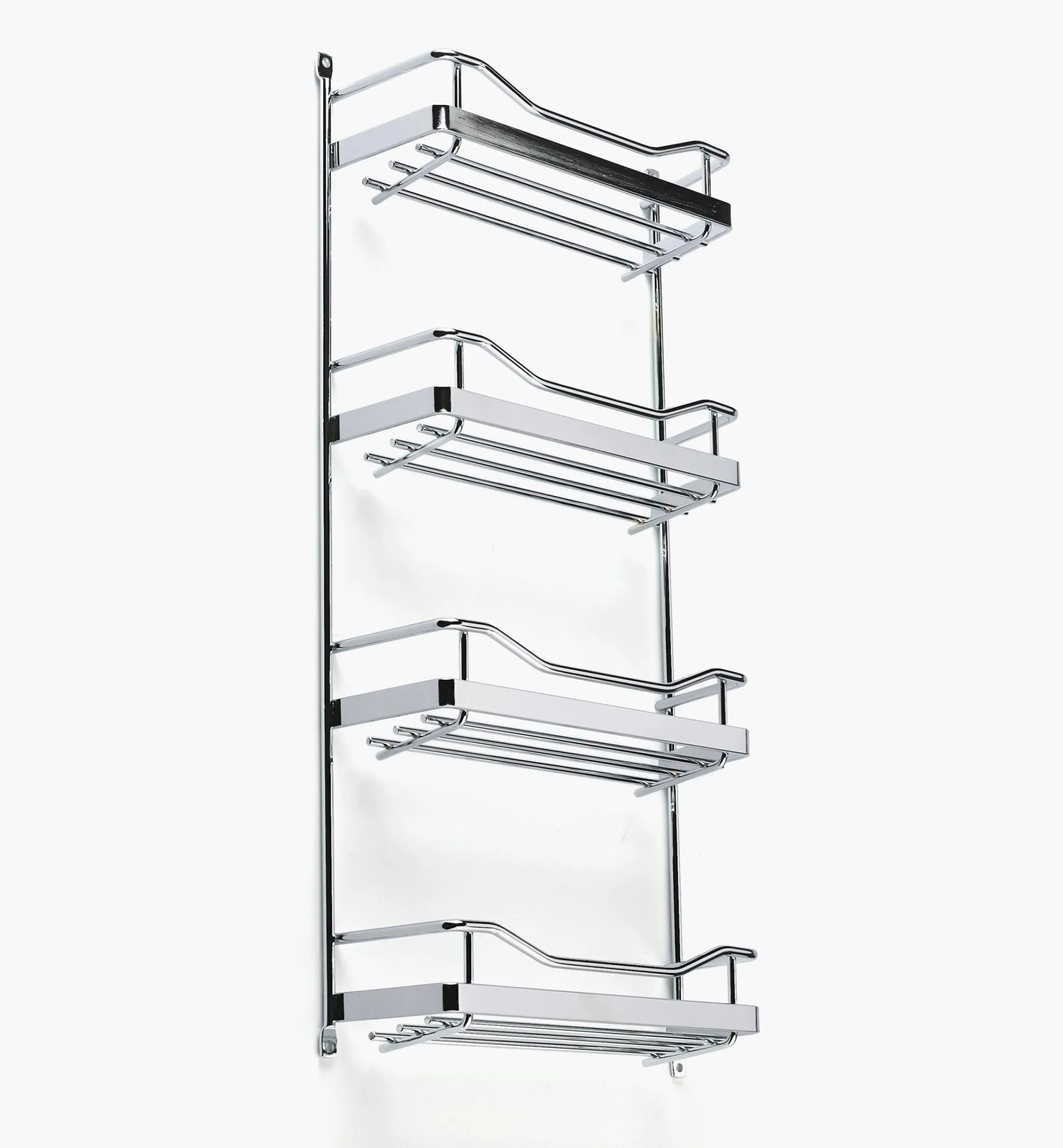 Lee Valley Kitchen Hardware>Narrow Four-Shelf Screw-Mount Spice Rack