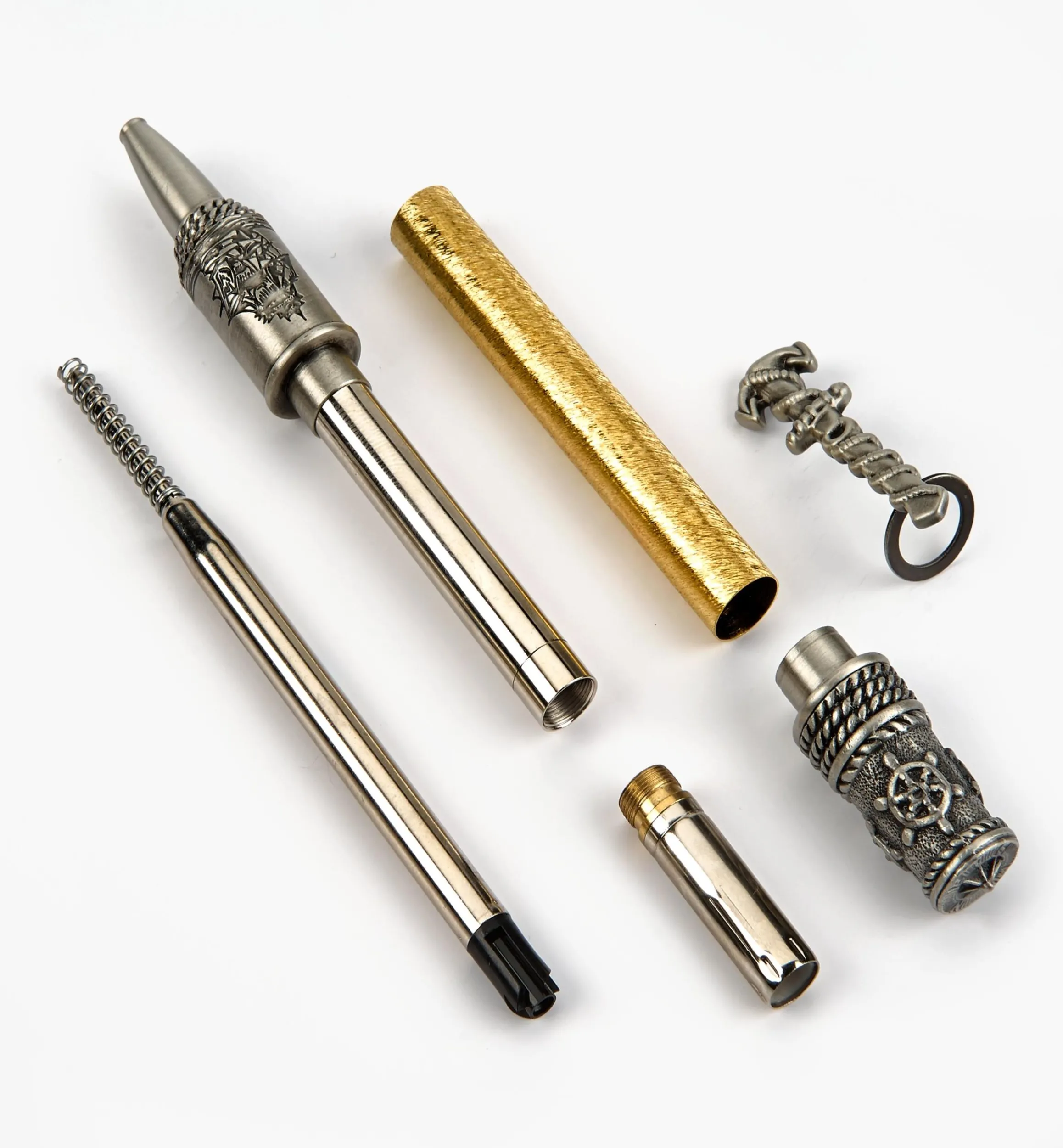 Lee Valley Project Supplies>Nautical Ballpoint Twist Pen Hardware