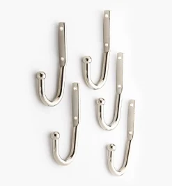 Lee Valley Hooks>Nickel-Plated Utility Hooks