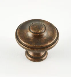 Lee Valley Knobs>Old Brass Knobs