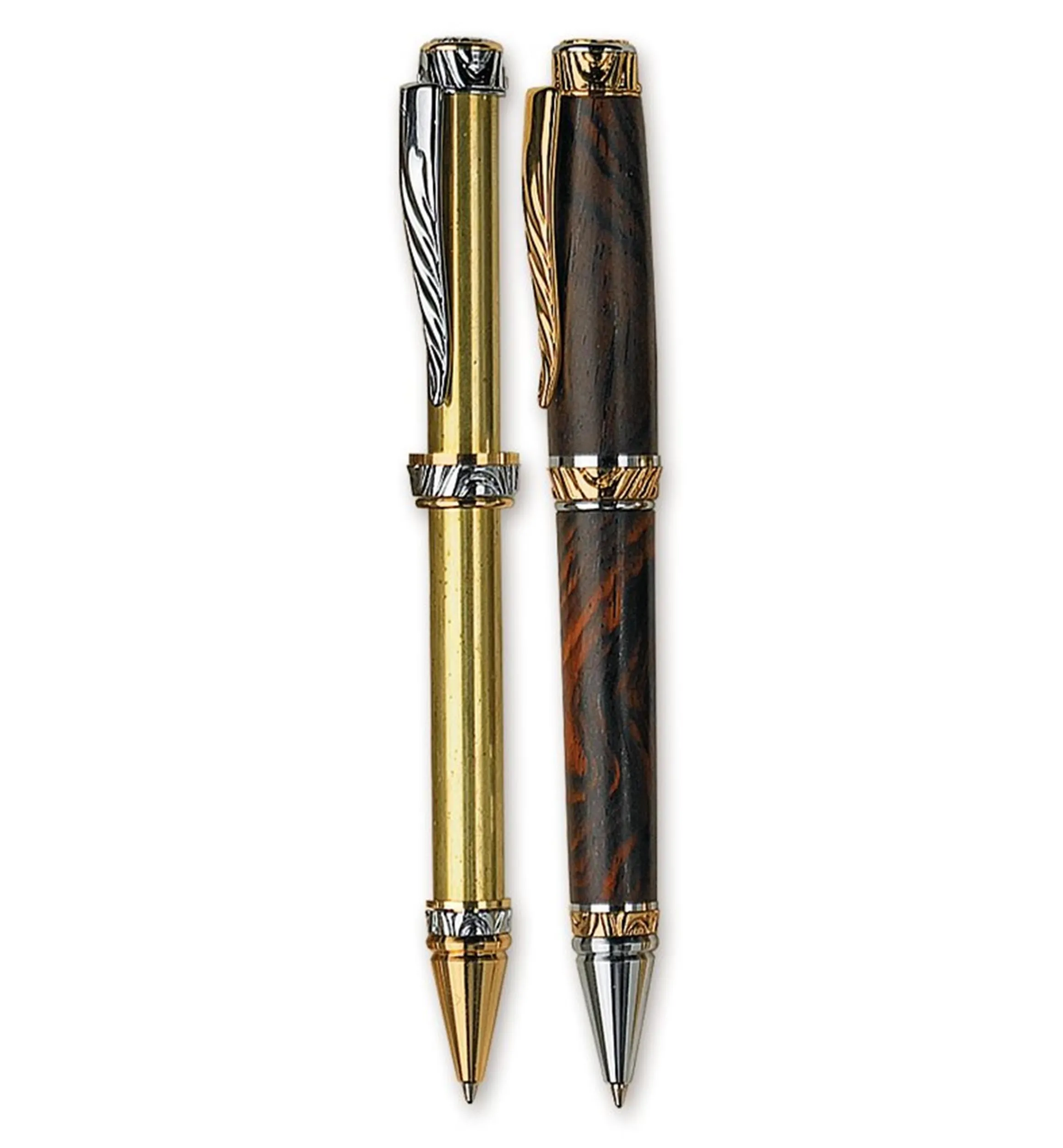 Lee Valley Project Supplies>Ornate Extra-Large Twist (Cigar) Pen Starter Set