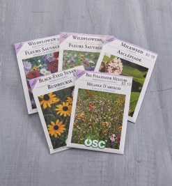 Lee Valley Seed Starting>OSC Flower Seed Packets