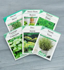 Lee Valley Seed Starting>OSC Herb Seed Packets