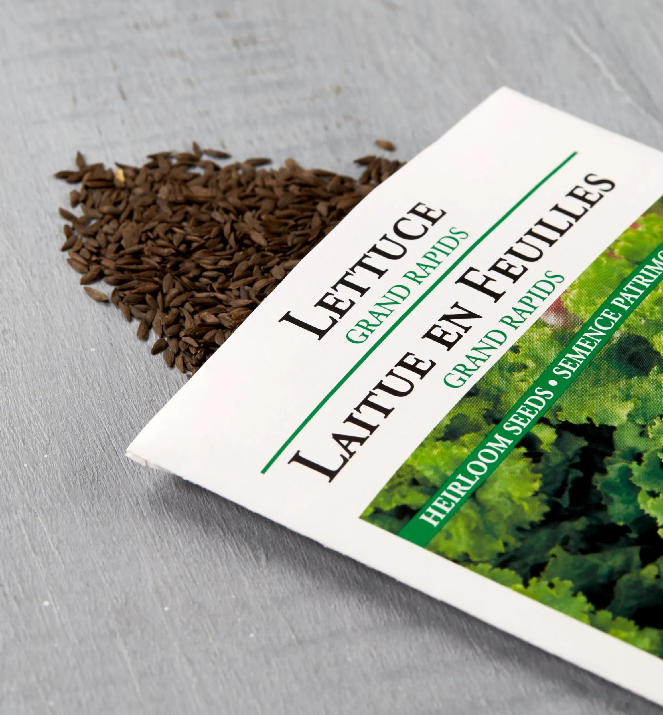 Lee Valley Seed Starting>OSC Lettuce Seed Packets