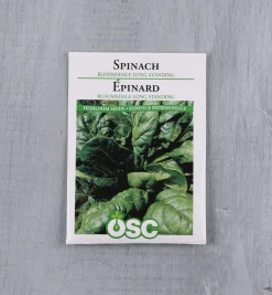 Lee Valley Seed Starting>OSC Spinach Seed Packet