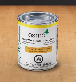 Lee Valley Supplies>Osmo Light Oak Wood Wax Finish